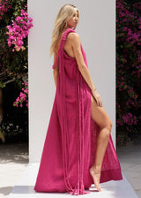 Eros Maxi Dress | Fuchsia