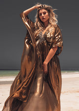 Grace Maxi Dress | Gold