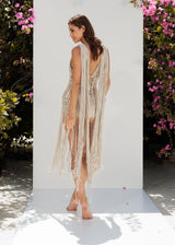 Moombi Macrame Top | Bone