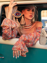 zoethelabel evening wear for women floral mini dress girls party dresses