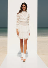 Roya Dress | Off White