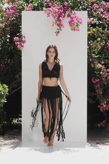 Ania Macrame Set | Black