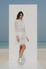 Roya Dress | Off White