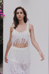 Tia Pants | White