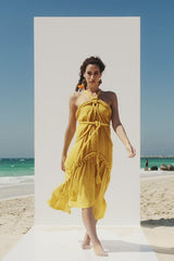 Artemis Maxi Dress | Yellow