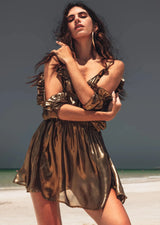 beachwear resort wear cover-up party wear vacation dress summer wear short dress zoethelabel